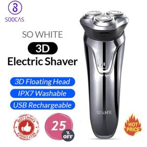 Best Electric Shaver for Men on a Budget | Wet/Dry with 3D Floating Heads Personal Care
