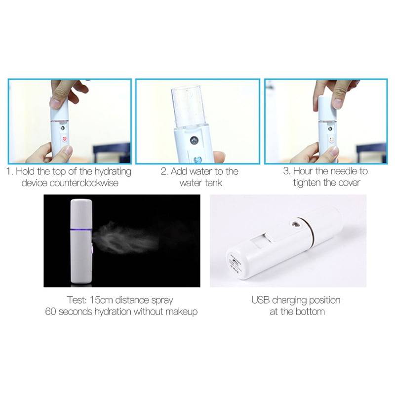 Blackhead Remover Vacuum Pore Cleaner + Mini Nano Facial Steamer Kit Blackhead Remover Vacuum Pore Cleaner + Mini Nano Facial Steamer Kit