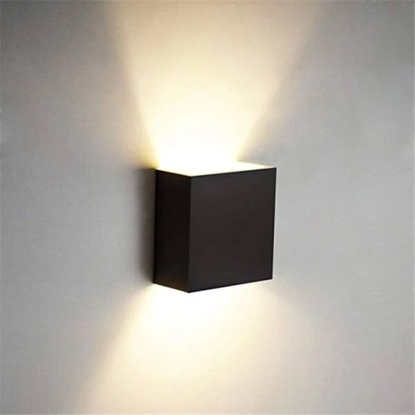 Cube COB LED Indoor Lighting Wall Lamp Modern Home Lighting Decoration Sconce Aluminum Lamp 6W 85-265V For Bath Corridor NR-126 Home & Garden Lighting