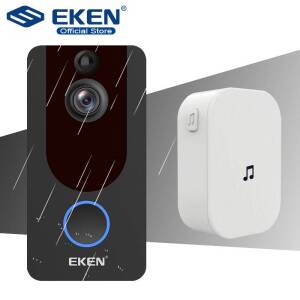 EKEN V7 1080P HD Video Doorbell Intercom Night vision Security Camera Home & Garden Electronics