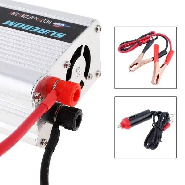 1000W 12V/24V DC to 110V/220V AC Power Inverter Adapter Home & Garden Electronics Automobiles & Motorcycles Car & Marine Electronics