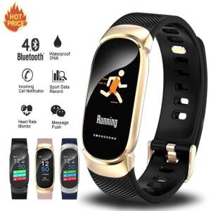 Android/iPhone Waterproof Sport Smart Bracelet Watch for Women, Men & Kids Smart Watch