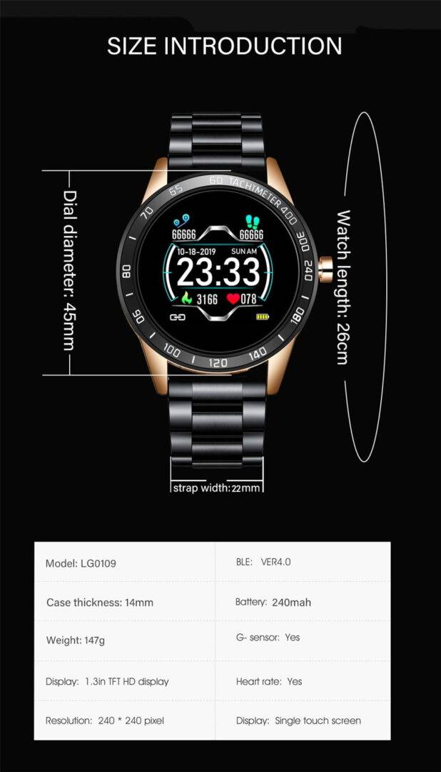 LIGE 2019 New Smart Watch Men Waterproof Sport Heart Rate Blood Pressure Fitness Tracker Smartwatch Pedometer reloj inteligente LIGE 2019 New Smart Watch Men Waterproof Sport Heart Rate Blood Pressure Fitness Tracker Smartwatch Pedometer reloj inteligente