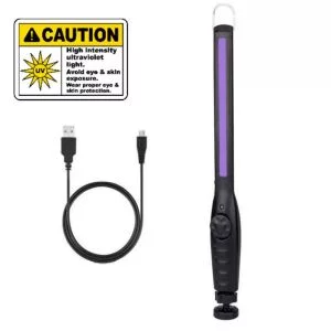 Portable UV Light Sanitizer Wand | Sterilizer, Germicidal, Disinfectant Home & Garden Lighting Health & Household