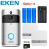 Video Doorbell + Li-ion Batteries + Charger + 2 Chimes + SD Card