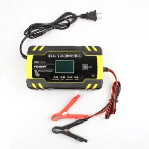 Cargador de batería inteligente de reparación de pulsos de 3 etapas ? AGM, SLA, GEL 12V-8A – 24V-4A Automóviles y Motocicletas Cargadores de Baterías de Coche y Electrónica Marina Barcos ? Motos acuáticas