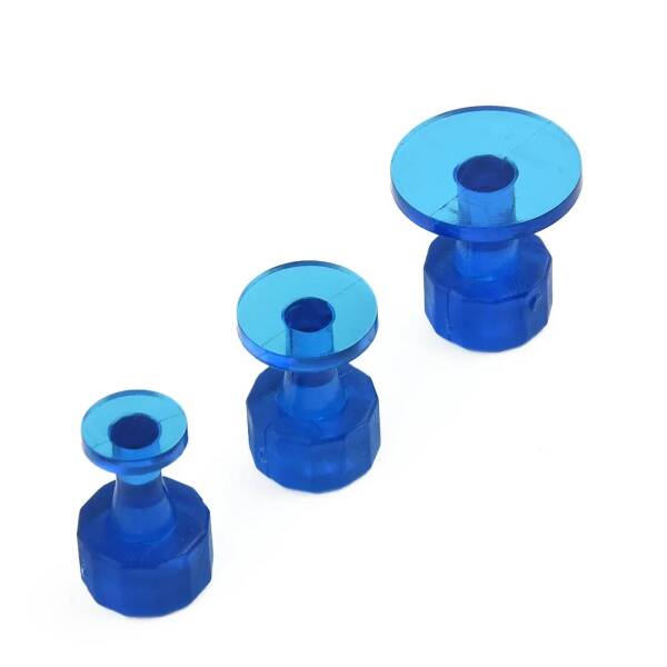 9pcs Ice Blue Dead Center Tornado Tabs for Glue Pull PDR Dent Removal - Image 4