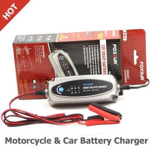 5 Stage Battery Charger | FOXSUR 12V Automatic Desulfator/Maintainer Electronics Automobiles & Motorcycles Battery Chargers Car & Marine Electronics