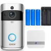 Video Doorbell + Li-ion Batteries + Charger + Chime