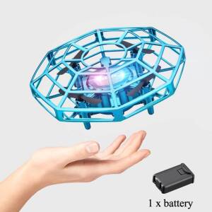 Mini Drone UFO Juguetes Infrarrojos Control de Detección Mano Flying Aviones Quadcopter Infraed RC Helicóptero Niño Juguete