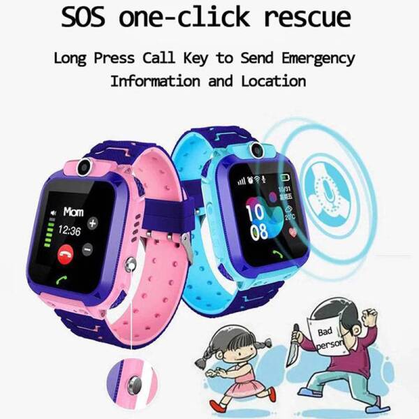 Smart Watch for Kids with GPS Tracking, SOS and Two Way Call