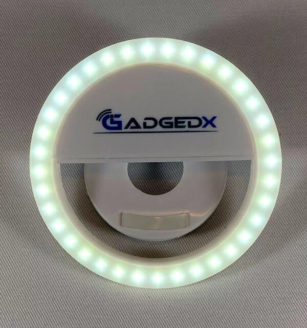 Rechargeable Selfie Ring Light for iPhone, FaceTime, TikTok, Zoom, YouTube Smartphone Accessories iGadgets