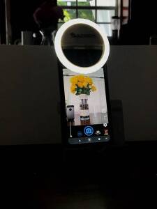 10.2"Selfie Ring Light con soporte de trípode + 3.5" de iluminación recargable Accesorios para smartphones iGadgets