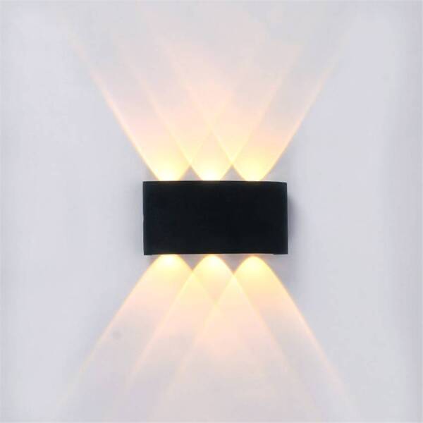 LED Wall Light Outdoor Waterproof Modern Nordic Style Indoor Wall Lamps Living Room Porch Garden Lamp 2W 4W 6W 8W NR-69 Home & Garden Lighting