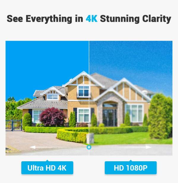 4K Home Security System | H.265+ DVR CCTV DVR + 8MP Night Vision Cameras Home & Garden iGadgets Electronics