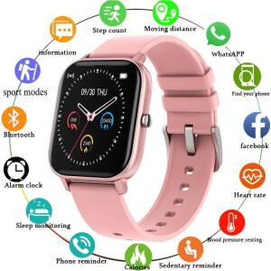 iOS Smart Watch | Heart Rate, Sleep Monitor, Music Control, Fitness Tracker Smart Watch