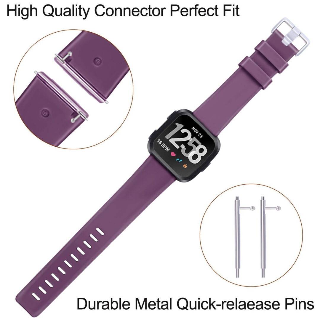 Soft Silicone Fitbit Versa Lite band Replacement