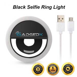 Rechargeable Selfie Ring Light for iPhone, FaceTime, TikTok, Zoom, YouTube Smartphone Accessories iGadgets