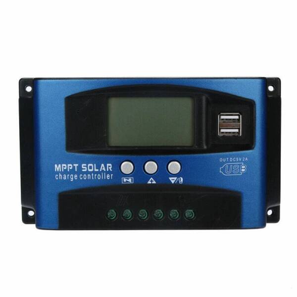 30-100A MPPT Solar Charge Controller | 12V/24V Battery Array Compatible