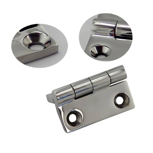 5 Pcs 316 Marine Grade Stainless Steel Hinges | 2″ x 2″ for Boats and RVs Home & Garden Marine | Boats | Jet Skis