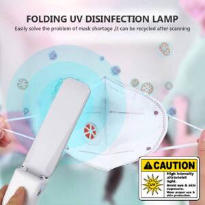 Luz ultravioleta portátil | Desinfección / Germicida Desinfectante UV Varita Iluminación iGadgets Salud y Hogar