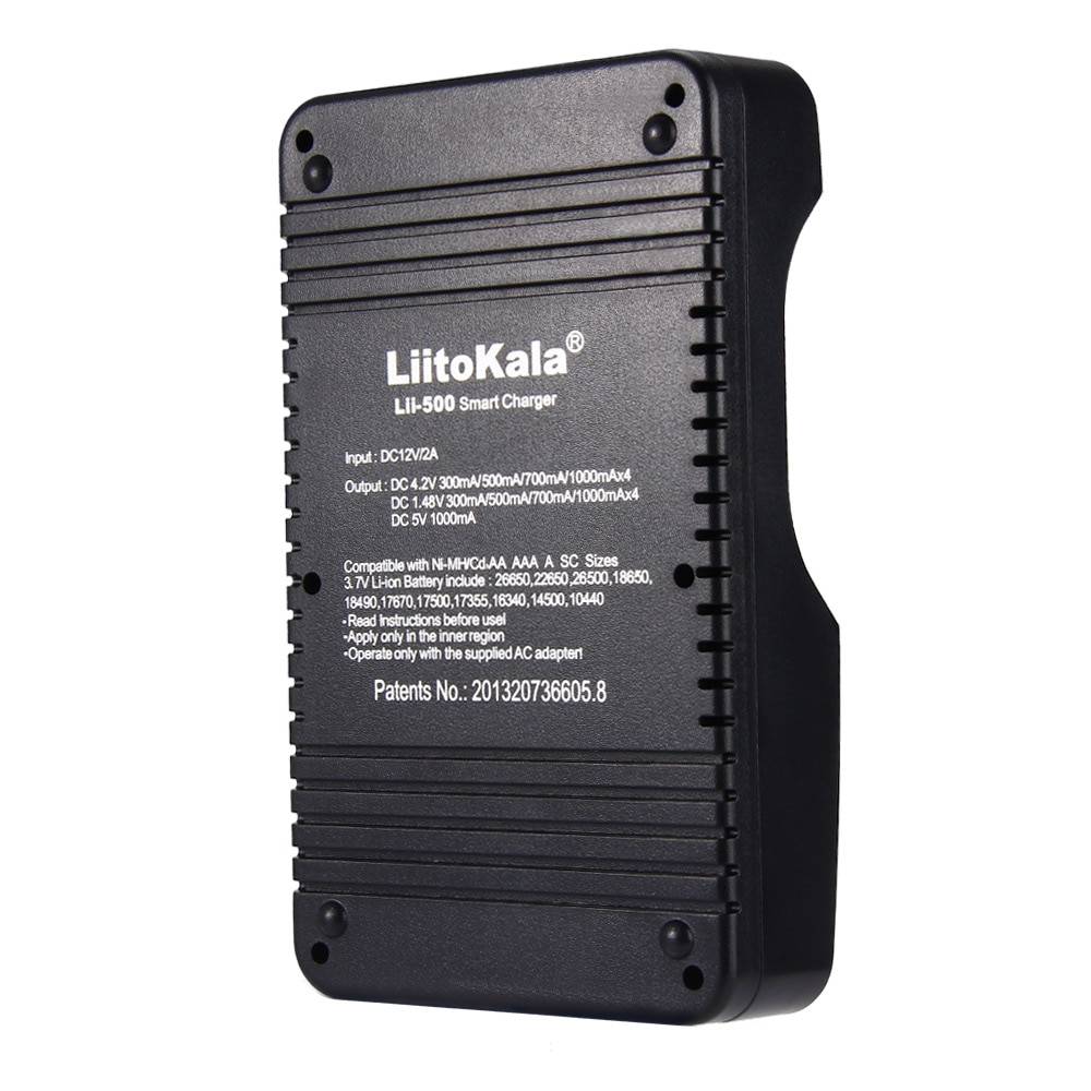 LiitoKala Lii-500 18650 Battery Charger