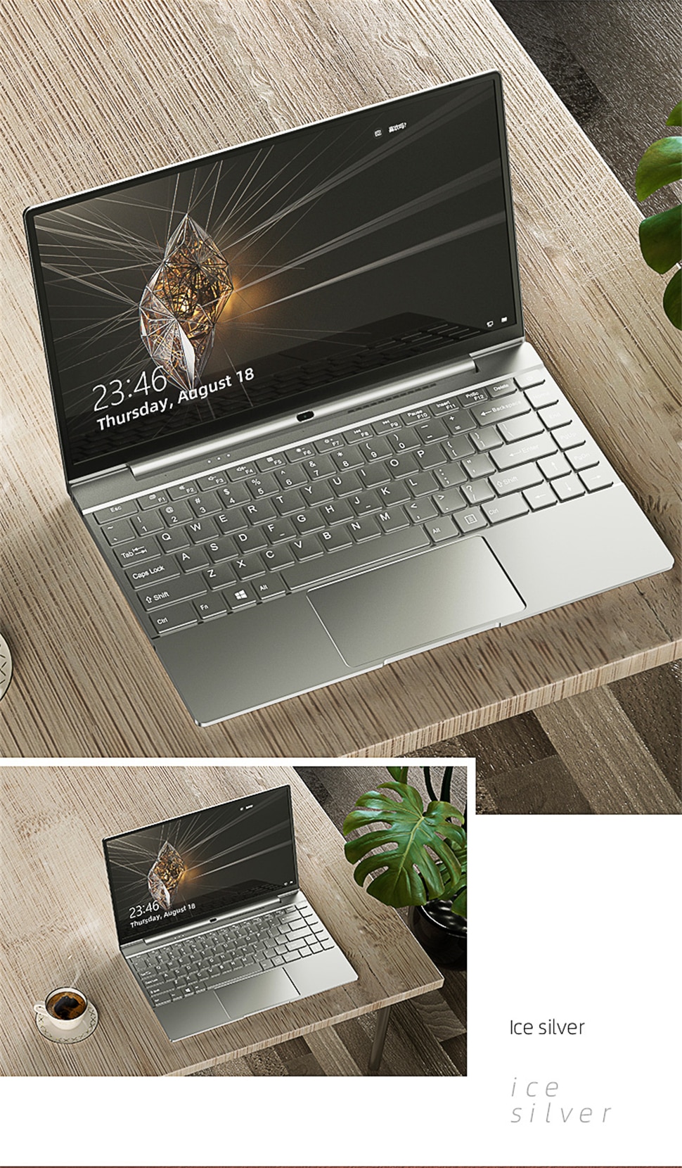 14.1 inch 16GB RAM 1T SSD Windows 11 Backlit Keyboard Laptop