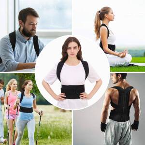 Adjustable Back Posture Corrector Brace | Clavicle Support | Stop Slouching and Hunching