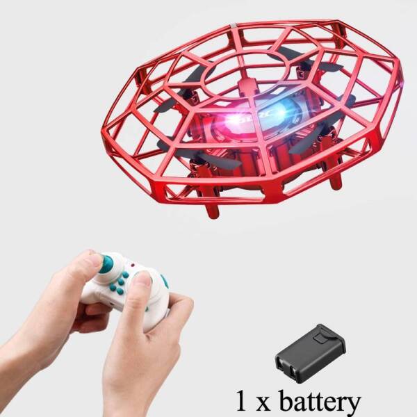 Mini Drone UFO Toys Infrared Sensing Control Hand Flying Aircraft Quadcopter Infraed RC Helicopter Kid Toy
