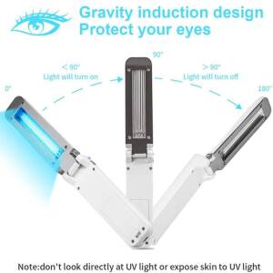 Portable Ultraviolet Light | Disinfecting/Germicidal UV Sanitizer Wand Lighting iGadgets Health & Household