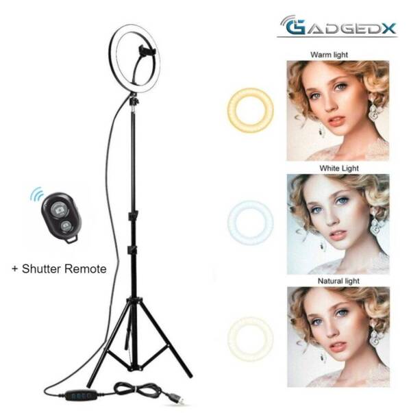Ring Light with Stand Tripod and Remote Shutter